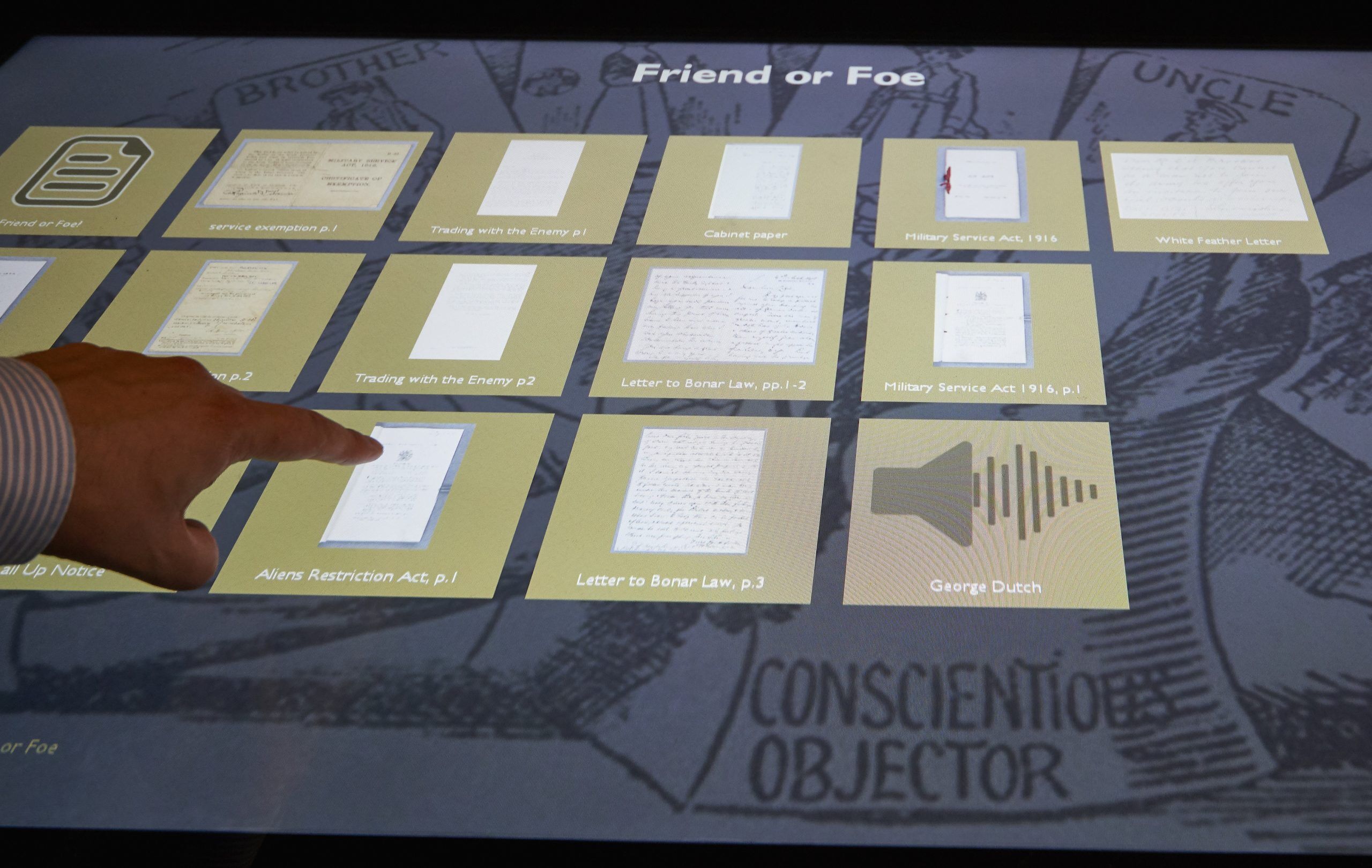 multi-touch software, Exhibition Gallery