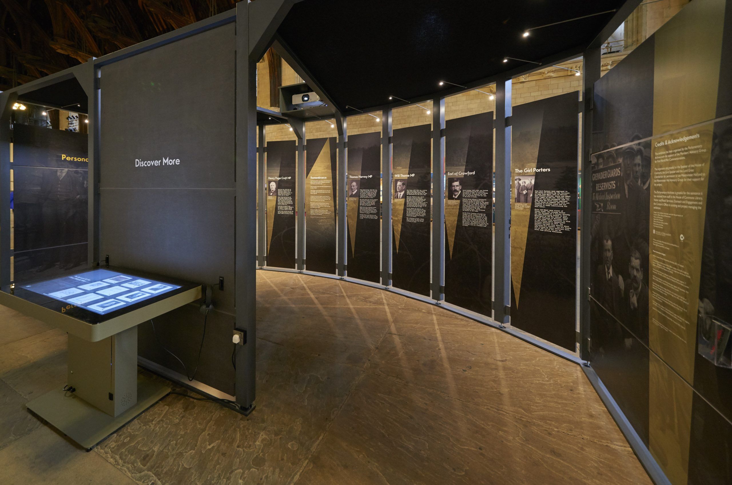 WW1-Display.001-10.jpg houses of parliament interactive exhibition