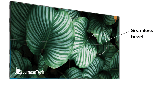 LamasaTech seamless lcd video wall diagram LamasaTech seamless lcd video wall diagram