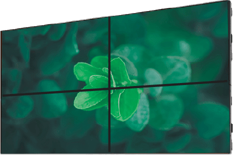 traditional video wall_1-min Traditional video wall with standard bezels