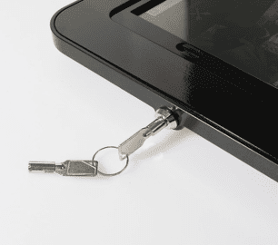 Tablet Mount Secure Key Lock