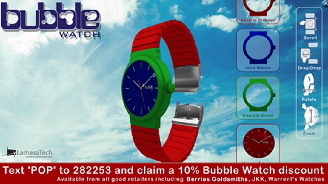 bubble watch, Bubble Watch: Increase Sales with an Interactive Product Showcase