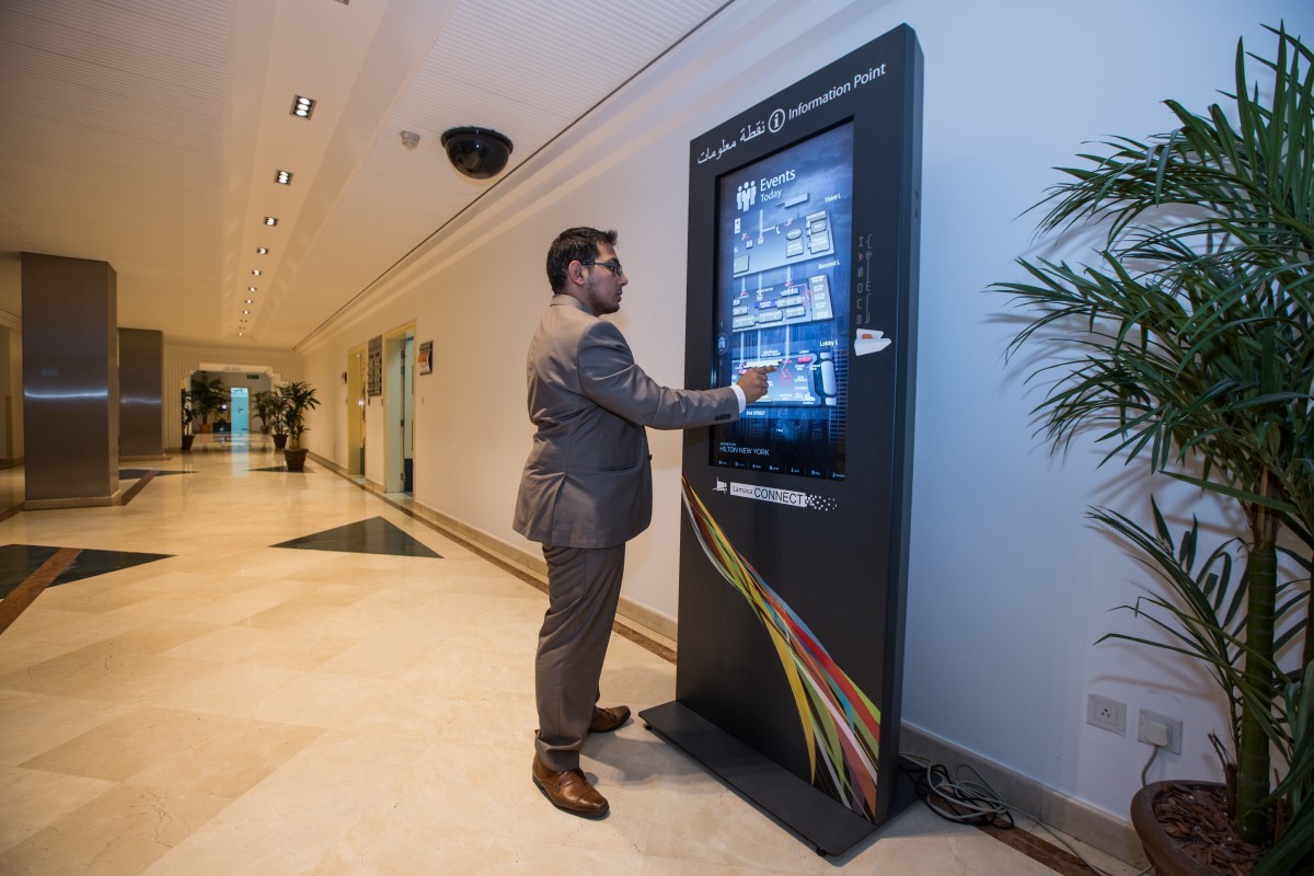 LamsaConnect kiosk