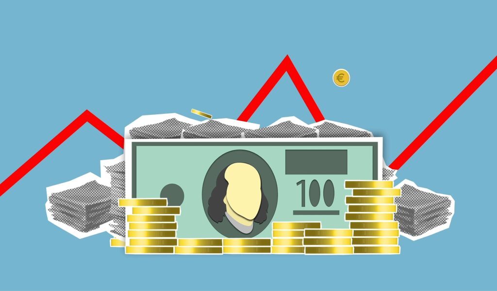 money and profits up