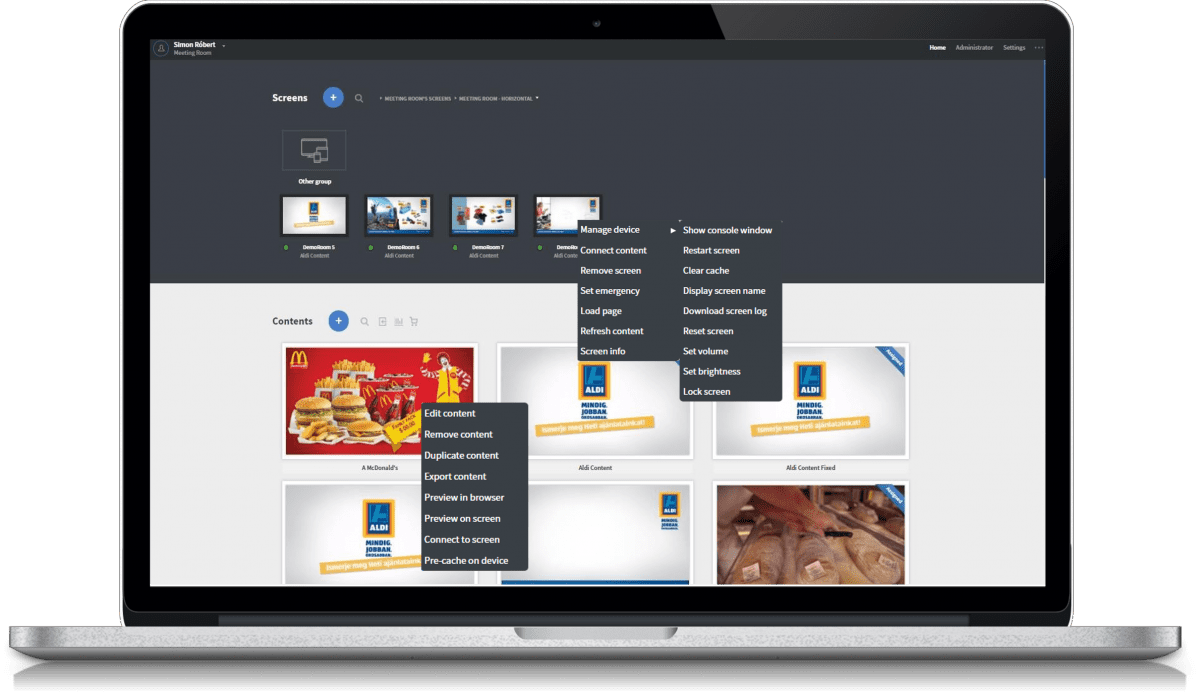 PeakSignage-Dashboard-1 PeakSignage Digital Signage Online Dashboard