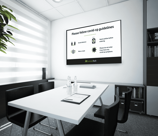 Digital-Signage-Platform Modern Workplace Solutions, Modern Workplace Solutions for a Safe and Secure Environment