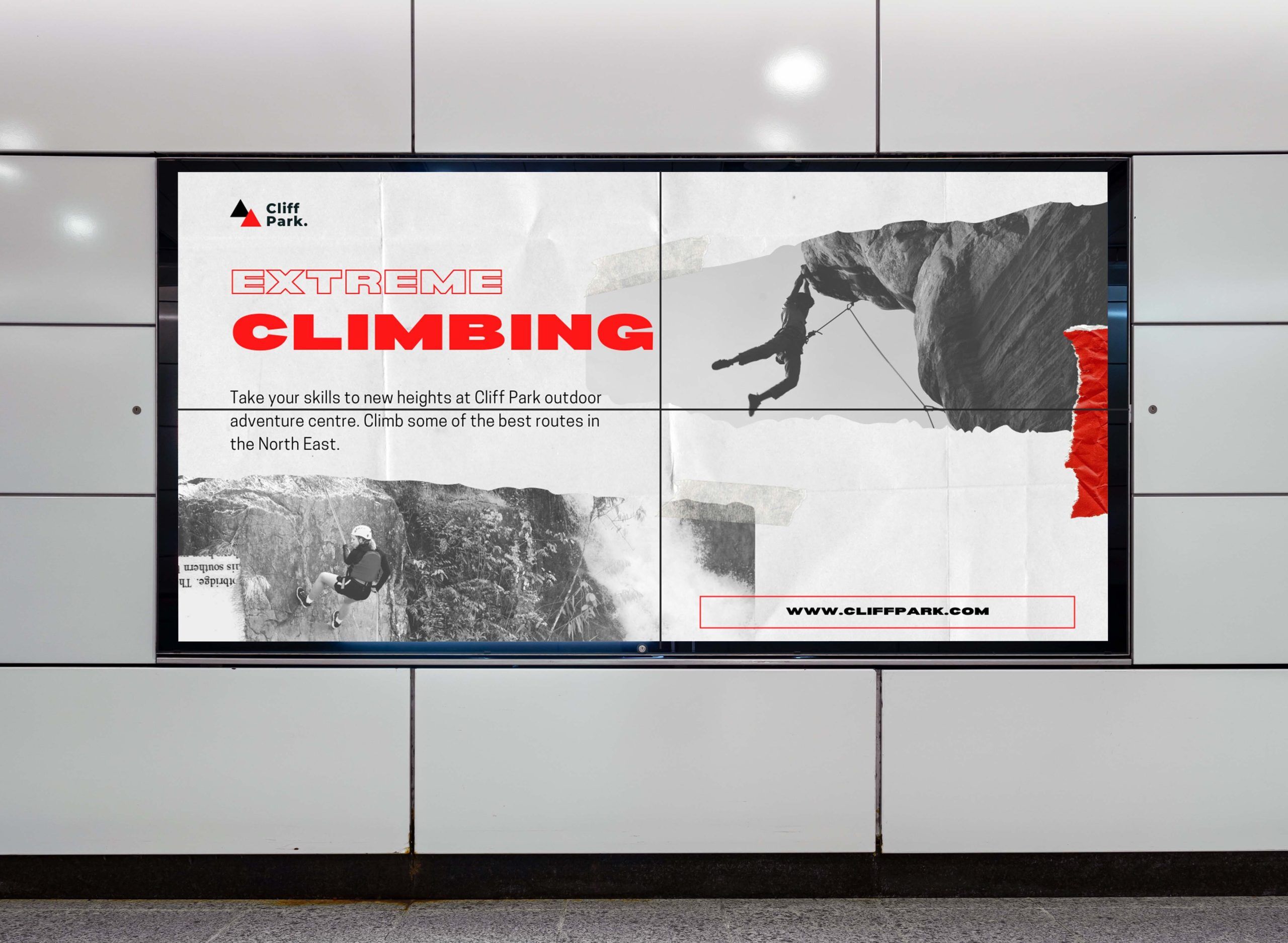 train station video wall mockup-min LamasaTech narrow bezel video wall at train station