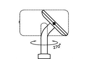 Rotate-module Tablet Mount Rotate Module